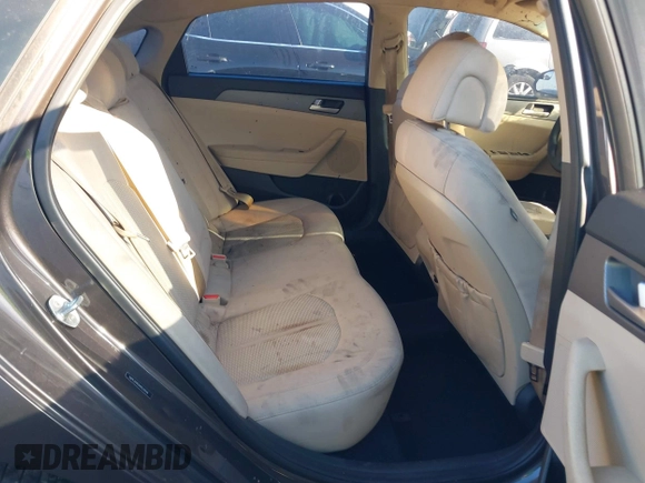 2017 Hyundai Sonata 2.4L with VIN 5NPE24AF6HH520194, listed as a IAAI auction lot 41339969 with Not Provided miles and . Bid and sale history available at DreamBid. Image 8.