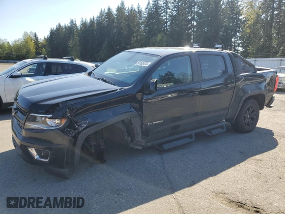 2016 Chevrolet Colorado 4WD Z71 with VIN 1GCGTDE39G1254486, listed as a Copart auction lot 53165475 with 121,852 mi miles and Salvage Title. Bid and sale history available at carsss.com. Image 1.