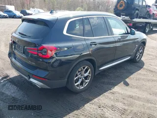 2022 BMW X3 xDrive30i with VIN 5UX53DP00N9K52214, listed as a IAAI auction lot 42031394 with 36,967 mi miles and . Bid and sale history available at DreamBid. Image 4.