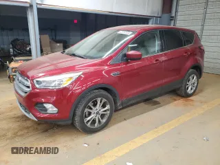 2017 Ford Escape SE with VIN 1FMCU0GD3HUD03980, listed as a Copart auction lot 82914104 with 87,237 mi miles and Non Repairable. Bid and sale history available at carsss.com. Image 1.