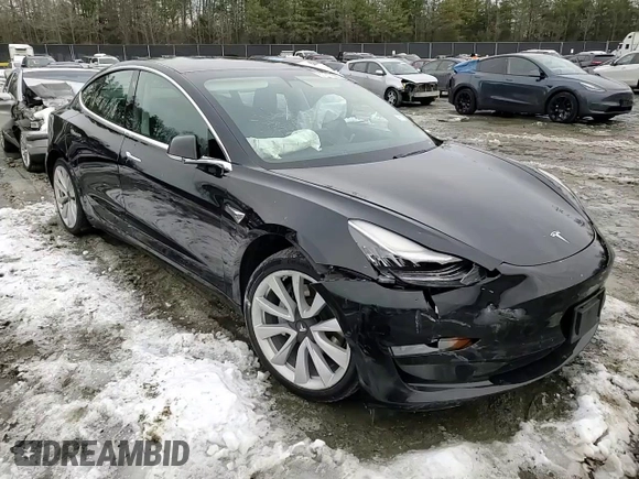 2020 Tesla Model 3 Standard Range Plus with VIN 5YJ3E1EAXLF661031, listed as a Copart auction lot 87912605 with Not Provided miles and Salvage Title. Bid and sale history available at DreamBid. Image 11.