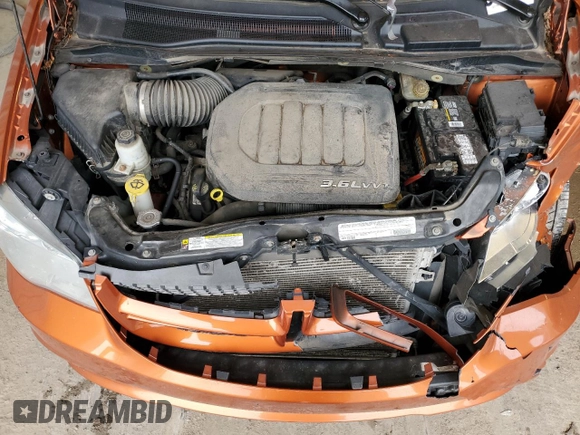 2011 Dodge Grand Caravan R/T with VIN 2D4RN7DG1BR743285, listed as a Copart auction lot 81943844 with 163,532 mi miles and Non Repairable. Bid and sale history available at DreamBid. Image 12.