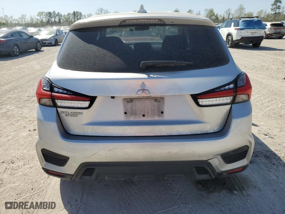 2020 Mitsubishi Outlander Sport ES 2.0 with VIN JA4AP3AU5LU005897, listed as a Copart auction lot 50239995 with 210,693 mi miles and Clean Title. Bid and sale history available at carsss.com. Image 6.