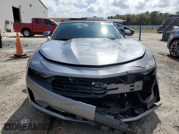 2020 Chevrolet Camaro 1LT with VIN 1G1FB3DX9L0122222, listed as a Copart auction lot 48534065 with 61,141 mi miles and Salvage Title. Bid and sale history available at carsss.com. Image 5.