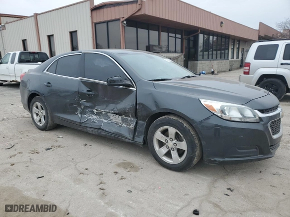 2015 Chevrolet Malibu LS with VIN 1G11A5SL8FF117846, listed as a Copart auction lot 44683725 with 135,546 mi miles and Salvage Title. Bid and sale history available at carsss.com. Image 4.
