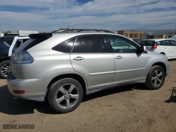 2007 Lexus RX 350 with VIN 2T2GK31U37C017611, listed as a Copart auction lot 52539155 with 157,479 mi miles and Salvage Title. Bid and sale history available at carsss.com. Image 3.
