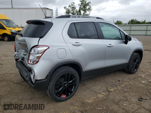 2020 Chevrolet Trax LT with VIN 3GNCJPSB1LL297425, listed as a Copart auction lot 58816265 with 41,617 mi miles and Salvage title. Bid and sale history available at DreamBid. Image 3.