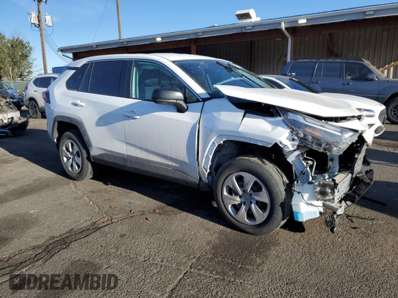2023 Toyota RAV4 LE with VIN 2T3F1RFV9PC357909, listed as a Copart auction lot 50574165 with 40,456 mi miles and Salvage Title. Bid and sale history available at carsss.com. Image 4.