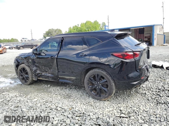 2020 Chevrolet Blazer RS с VIN 3GNKBERS8LS575827, выставлен на аукционе Copart как лот 56800715 с пробегом 77 424 миль миль и Списание • Salvage title. История ставок и продаж доступна на DreamBid. Изображение 2.