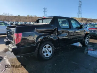 2011 Honda Ridgeline RT z VIN 5FPYK1F24BB009159, wystawiony jako Copart lot #51923715 z przebiegiem 121 639 mil mil oraz Szkoda całkowita • Salvage title. Historia ofert i sprzedaży dostępna na DreamBid. Obrazek 3.