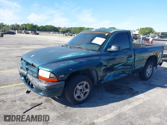 1998 Dodge Dakota SLT with VIN 1B7FL26X2WS685844, listed as a IAAI auction lot 41857719 with Not Provided miles and . Bid and sale history available at carsss.com. Image 19.