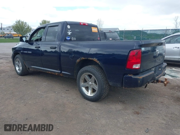 2012 Ram 1500 Express с VIN 1C6RD7FT0CS345213, выставлен на аукционе IAAI как лот 42149548 с пробегом 155 464 миль миль и . История ставок и продаж доступна на DreamBid. Изображение 3.