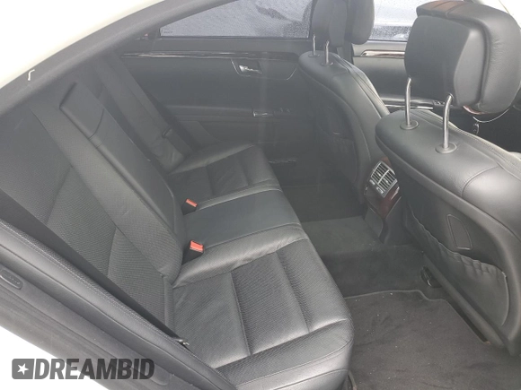 2012 Mercedes-Benz S 550 with VIN WDDNG9EB6CA454404, listed as a Copart auction lot 58082345 with 107,699 mi miles and Salvage title. Bid and sale history available at DreamBid. Image 10.