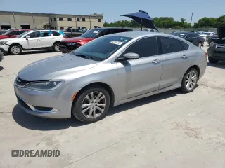 2015 Chrysler 200 Limited z VIN 1C3CCCAB1FN630602, wystawiony jako Copart lot #50744795 z przebiegiem 141 535 mil mil oraz Czysty tytuł • Clean title. Historia ofert i sprzedaży dostępna na DreamBid. Obrazek 1.