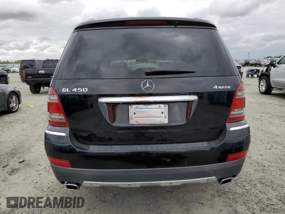 2008 Mercedes-Benz GL-Class 4.6L with VIN 4JGBF71E48A308364, listed as a Copart auction lot 50924955 with 166,454 mi miles and Salvage Title. Bid and sale history available at carsss.com. Image 6.
