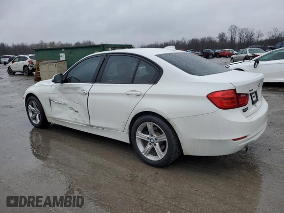 2015 BMW 3 Series 320i xDrive with VIN WBA3C3C5XFK202965, listed as a Copart auction lot 52422275 with 119,713 mi miles and Salvage title. Bid and sale history available at DreamBid. Image 2.