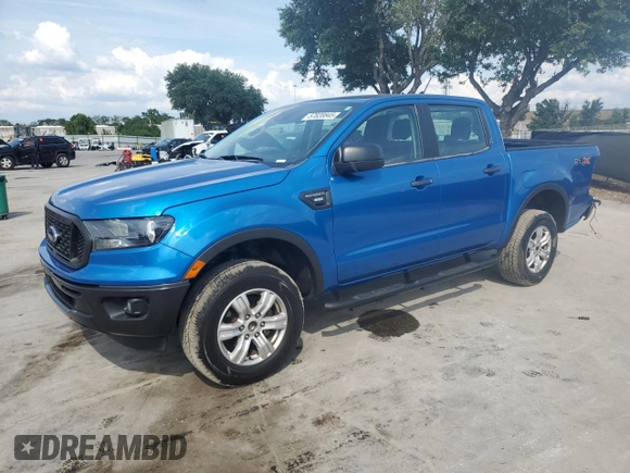 2021 Ford Ranger XL z VIN 1FTER4EH8MLD35996, wystawiony jako Copart lot #57820845 z przebiegiem 73 574 mil mil oraz Szkoda całkowita • Salvage title. Historia ofert i sprzedaży dostępna na DreamBid. Obrazek 1.
