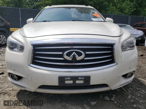 2014 Infiniti QX60 with VIN 5N1AL0MMXEC552292, listed as a Copart auction lot 57250055 with 163,174 mi miles and Salvage title. Bid and sale history available at DreamBid. Image 5.