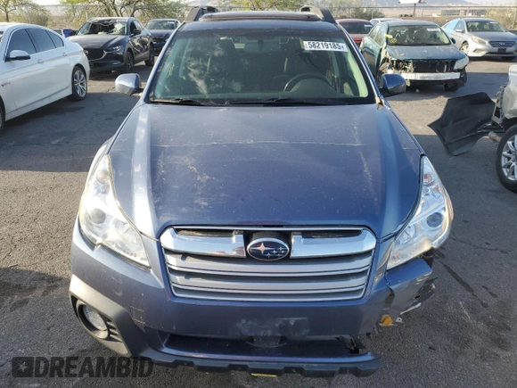 2013 Subaru Outback Limited с VIN 4S4BRDPC0D2248308, выставлен на аукционе Copart как лот 58219185 с пробегом 57 380 миль миль и Списание • Salvage title. История ставок и продаж доступна на DreamBid. Изображение 5.