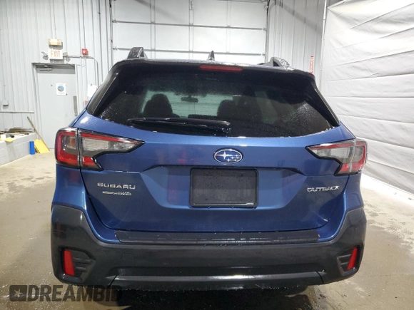 2021 Subaru Outback Premium with VIN 4S4BTAFC4M3229921, listed as a Copart auction lot 57970195 with 58,617 mi miles and Salvage title. Bid and sale history available at DreamBid. Image 6.