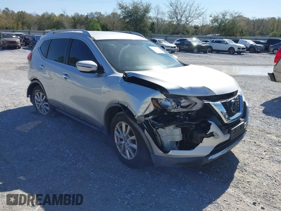 2018 Nissan Rogue S with VIN KNMAT2MT8JP570011, listed as a IAAI auction lot 41827839 with 70,304 mi miles and . Bid and sale history available at carsss.com. Image 1.