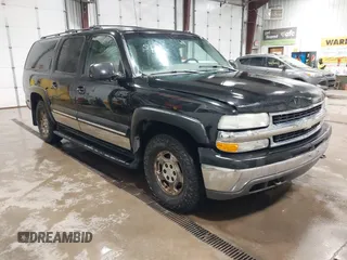 2002 Chevrolet Suburban Z71 with VIN 3GNFK16ZX2G334316, listed as a IAAI auction lot 42452821 with 208,923 mi miles and . Bid and sale history available at DreamBid. Image 1.