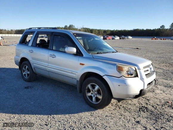 2006 Honda Pilot EX-L with RES with VIN 5FNYF18606B026916, listed as a Copart auction lot 48007495 with 255,810 mi miles and Salvage Title. Bid and sale history available at carsss.com. Image 4.