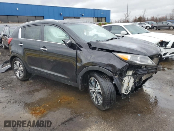 2016 Kia Sportage EX z VIN KNDPCCAC8G7803558, wystawiony jako Copart lot #80878474 z przebiegiem 228 876 mil mil oraz Czysty tytuł • Clean title. Historia ofert i sprzedaży dostępna na DreamBid. Obrazek 4.