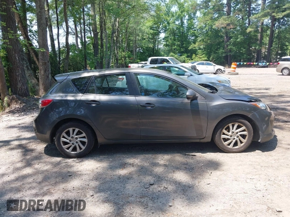 2012 Mazda 3 i Touring with VIN JM1BL1L85C1615214, listed as a IAAI auction lot 42563686 with 151,135 mi miles and . Bid and sale history available at DreamBid. Image 12.