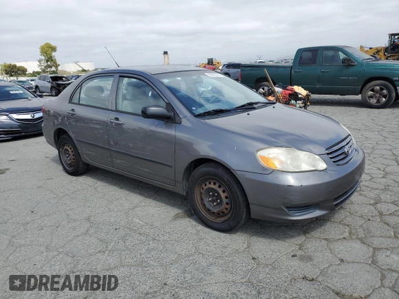 2004 Toyota Corolla CE with VIN 1NXBR32E24Z304630, listed as a Copart auction lot 56043555 with 159,342 mi miles and Salvage Title. Bid and sale history available at DreamBid. Image 4.