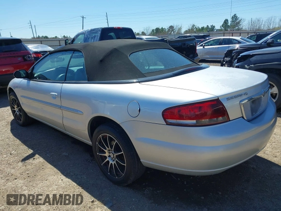 2005 Chrysler Sebring with VIN 1C3EL45RX5N502685, listed as a IAAI auction lot 41764508 with 161,690 mi miles and . Bid and sale history available at DreamBid. Image 3.