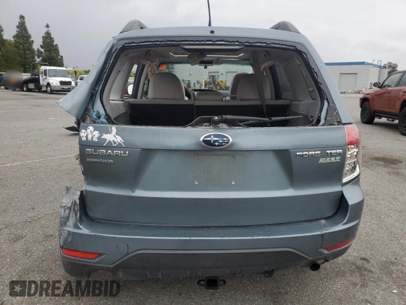 2012 Subaru Forester X Premium with VIN JF2SHACC8CH467056, listed as a Copart auction lot 56071135 with Not provided miles and Salvage title. Bid and sale history available at DreamBid. Image 6.