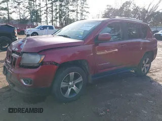 2016 Jeep Compass High Altitude Edition with VIN 1C4NJDEB0GD546448, listed as a IAAI auction lot 41440390 with 139,722 mi miles. Bid and sale history available at carsss.com. Image 17.