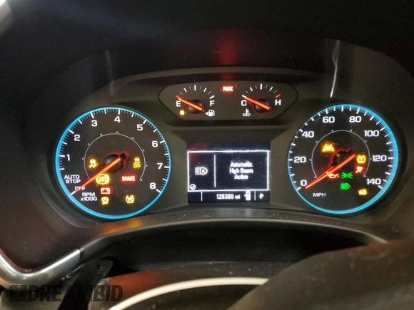 2020 Chevrolet Equinox LS with VIN 2GNAX5EV1L6209901, listed as a Copart auction lot 84914344 with 126,380 mi miles and Clean title. Bid and sale history available at DreamBid. Image 9.