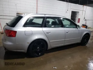 2007 Audi A4 2.0T with VIN WAUKF78E87A178689, listed as a Copart auction lot 88224695 with 244,045 mi miles and Clean Title. Bid and sale history available at carsss.com. Image 3.