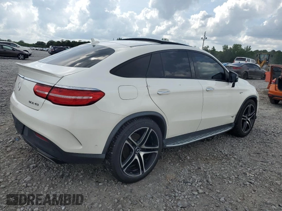 2018 Mercedes-Benz GLE 43 AMG z VIN 4JGED6EB3JA124567, wystawiony jako Copart lot #59154315 z przebiegiem 104 761 mil mil oraz Czysty tytuł • Clean title. Historia ofert i sprzedaży dostępna na DreamBid. Obrazek 3.