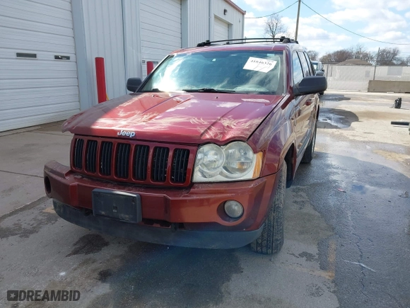 2007 Jeep Grand Cherokee Laredo with VIN 1J8HR48P37C624636, listed as a IAAI auction lot 41846326 with 222,116 mi miles. Bid and sale history available at carsss.com. Image 18.