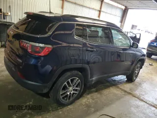 2018 Jeep Compass Latitude with VIN 3C4NJDBB9JT167924, listed as a Copart auction lot 47587475 with 90,146 mi miles and Salvage Title. Bid and sale history available at DreamBid. Image 3.