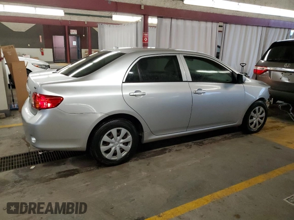 2009 Toyota Corolla with VIN JTDBL40E49J035392, listed as a Copart auction lot 50888425 with 170,634 mi miles and Salvage Title. Bid and sale history available at carsss.com. Image 3.