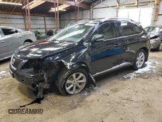 2011 Lexus RX 350 with VIN 2T2BK1BA4BC085766, listed as a Copart auction lot 51962255 with 298,356 mi miles and Salvage Title. Bid and sale history available at DreamBid. Image 1.