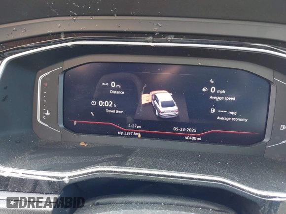 2020 Volkswagen Jetta SEL z VIN 3VWEB7BU2LM024016, wystawiony jako IAAI lot #42341318 z przebiegiem 40 480 mil mil oraz . Historia ofert i sprzedaży dostępna na DreamBid. Obrazek 7.