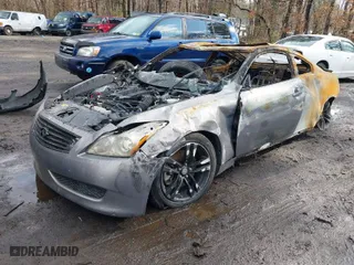2008 Infiniti G37 Coupe Journey with VIN JNKCV64E68M128544, listed as a IAAI auction lot 41967854 with 132,872 mi miles. Bid and sale history available at carsss.com. Image 2.