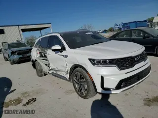 2023 Kia Sorento Plug-In Hybrid SX Prestige with VIN KNDRMDLH9P5205172, listed as a Copart auction lot 76367494 with 17,821 mi miles and Salvage Title. Bid and sale history available at carsss.com. Image 12.