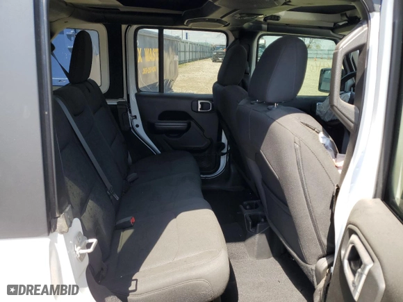2019 Jeep Wrangler Unlimited Sport S with VIN 1C4HJXDN7KW622545, listed as a Copart auction lot 52331285 with 52,644 mi miles and Salvage Title. Bid and sale history available at carsss.com. Image 10.