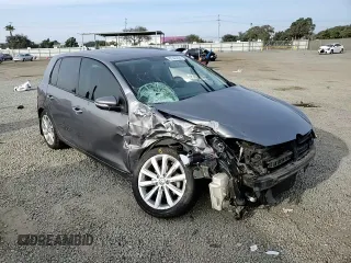 2011 Volkswagen Golf TDI with VIN WVWDM7AJ7BW072903, listed as a Copart auction lot 87343824 with 184,360 mi miles and Salvage title. Bid and sale history available at DreamBid. Image 10.