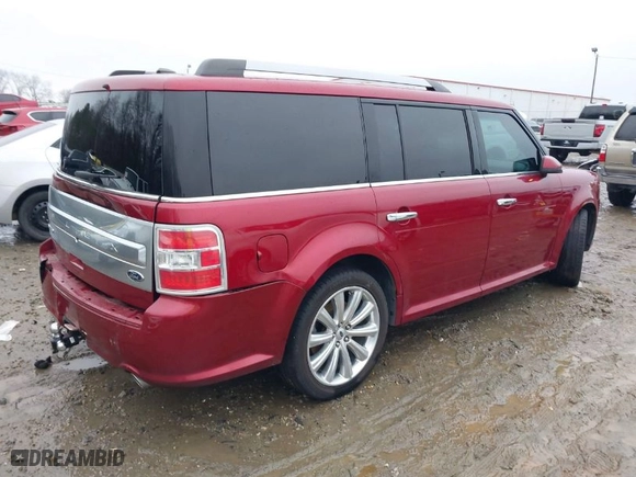2018 Ford Flex Limited with VIN 2FMGK5D85JBA11383, listed as a IAAI auction lot 41433342 with 123,519 mi miles. Bid and sale history available at carsss.com. Image 4.