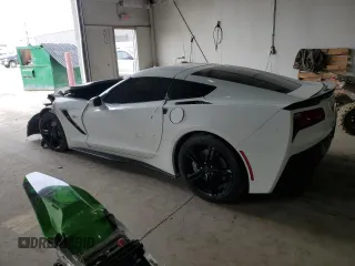 2016 Chevrolet Corvette 1LT z VIN 1G1YB2D79G5115475, wystawiony jako Copart lot #49089965 z przebiegiem Nie podano mil oraz Szkoda całkowita • Salvage title. Historia ofert i sprzedaży dostępna na DreamBid. Obrazek 2.