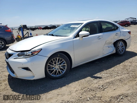 2016 Lexus ES with VIN JTHBK1GG7G2243068, listed as a Copart auction lot 53745375 with 98,210 mi miles and Salvage Title. Bid and sale history available at carsss.com. Image 1.