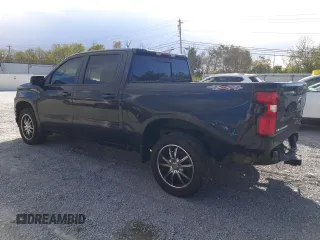 2021 Chevrolet Silverado 1500 RST with VIN 3GCUYEED0MG305146, listed as a Copart auction lot 75649424 with 101,471 mi miles and Salvage Title. Bid and sale history available at carsss.com. Image 2.