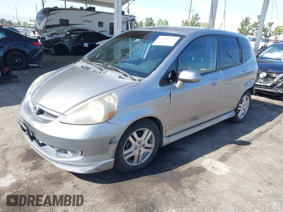2008 Honda Fit Sport with VIN JHMGD38658S039923, listed as a IAAI auction lot 42086239 with 230,715 mi miles. Bid and sale history available at carsss.com. Image 18.